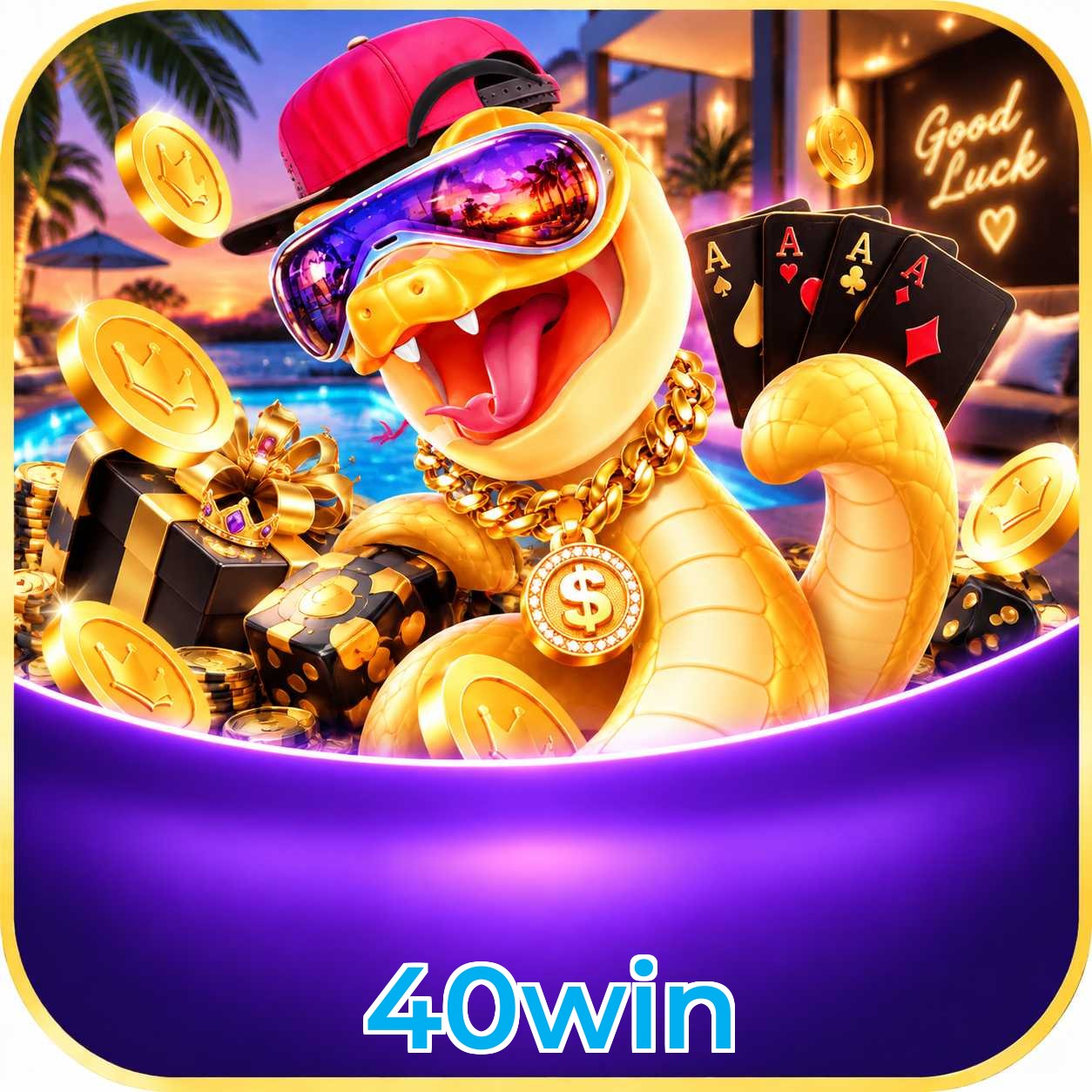 40win Telegram Stats